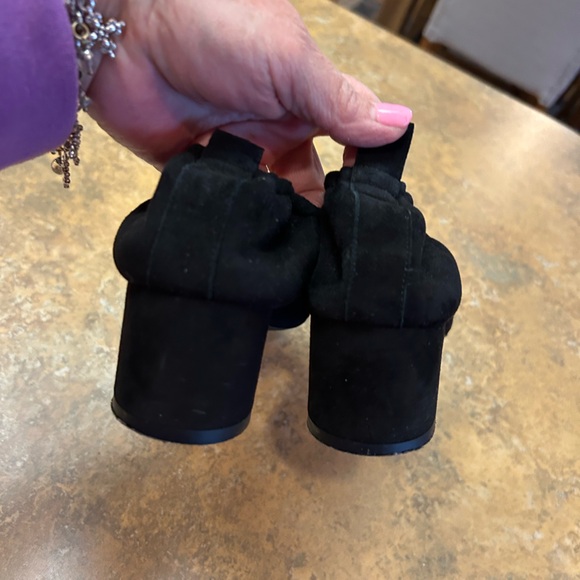 Everlane The Day Heels Black Suede - Picture 6 of 12